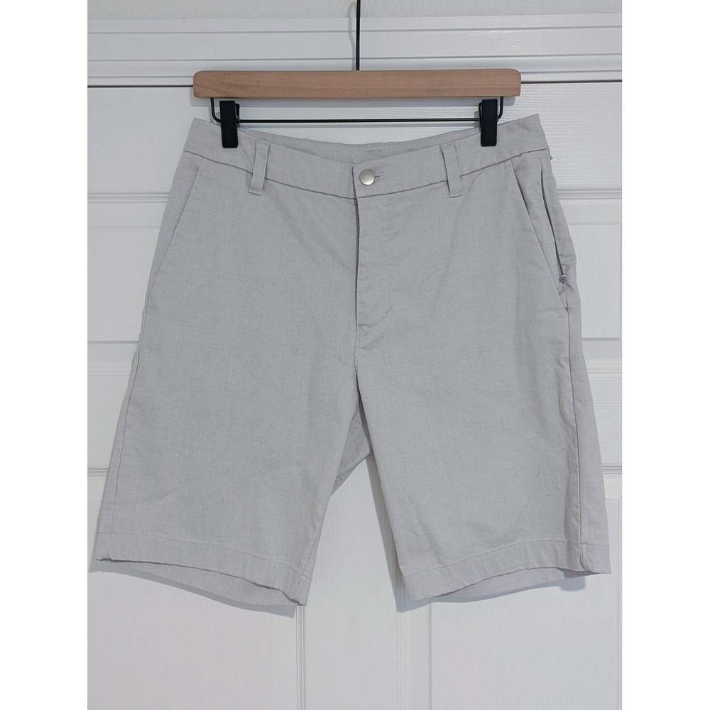 Lululemon Men's tailored Commission Shorts Gray Textured Men's Size 30